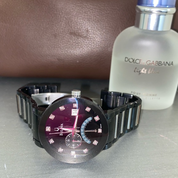 Mens Bulova Diamond Watch
